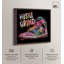 "True Grind Sneaker", reproduction d'art sur toile encadrée par Art Remedy, cadre en noyer, 40 x 40-129612088-129612090