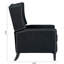 Fauteuil inclinable manuel confortable avec fonction de fatigue et tissu de saleté spacieux