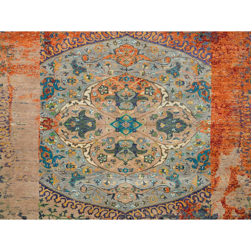 Tapis unique en laine 14 pi Ricia