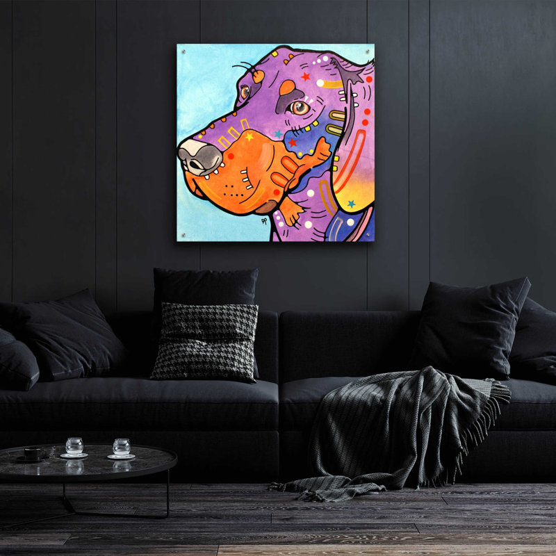 " Hunter " by Dean Russo, 36" H x 36" W x 0.2" D