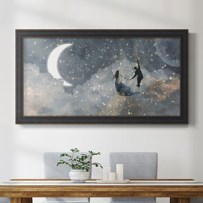 Celestial Love Collection D " Celestial Love ", 25" H x 45" W x 2.5" D