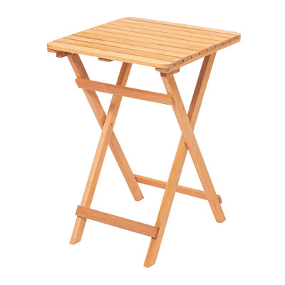 Ambrea Rectangular Folding Outdoor Side Table
