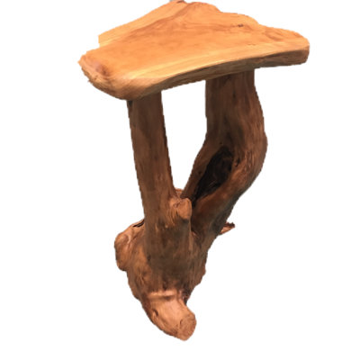 Tabouret décoratif en bois massif Michiel