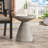 Outdoor Lightweight Concrete Side Table
