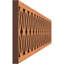 Moulure de cerisier 46, l 3/8 po x H 4 po x T 3/8 po, cerisier-95199038-95199035