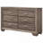 Washed Taupe 6-drawer Dresser-1898640714