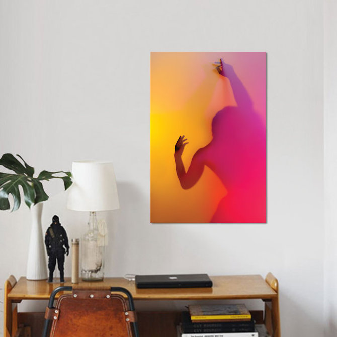 «Rainbow Lover II», reproduction d'impression sur toile tendue, H 12 po x l 8 po x P 0,75 po, Toile tendue, Pas de tapis