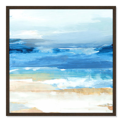 Surface Waves - Picture Frame Painting Print