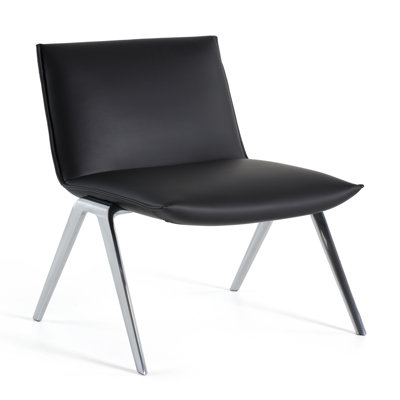 Fauteuil d'appoint en cuir Vegan