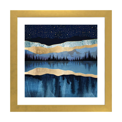 Lac de minuit - imprimé