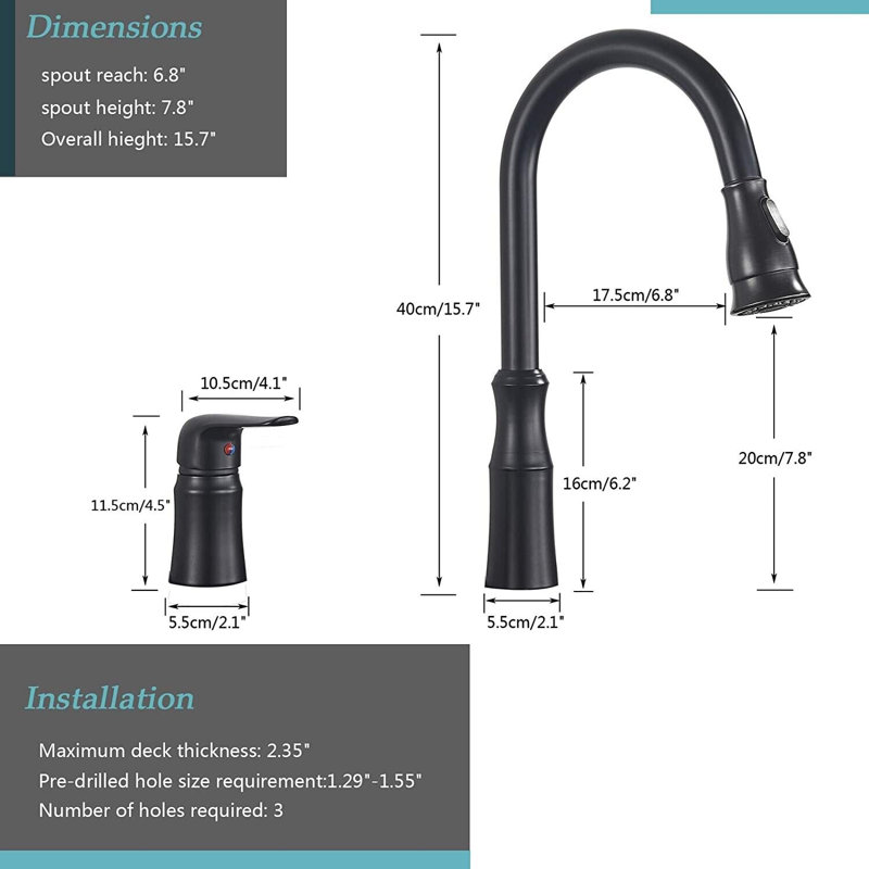 Robinet de cuisine AlenArtWater