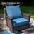 Nadilee Premium All-Weather Wicker - Person Patio Conversation Set with Cushions-907135641-907135642