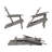 Set of 2 Wooden Adirondack Chairs, Pre-Assembled, Weather-Resistant for Firepit & Patio-1752466504