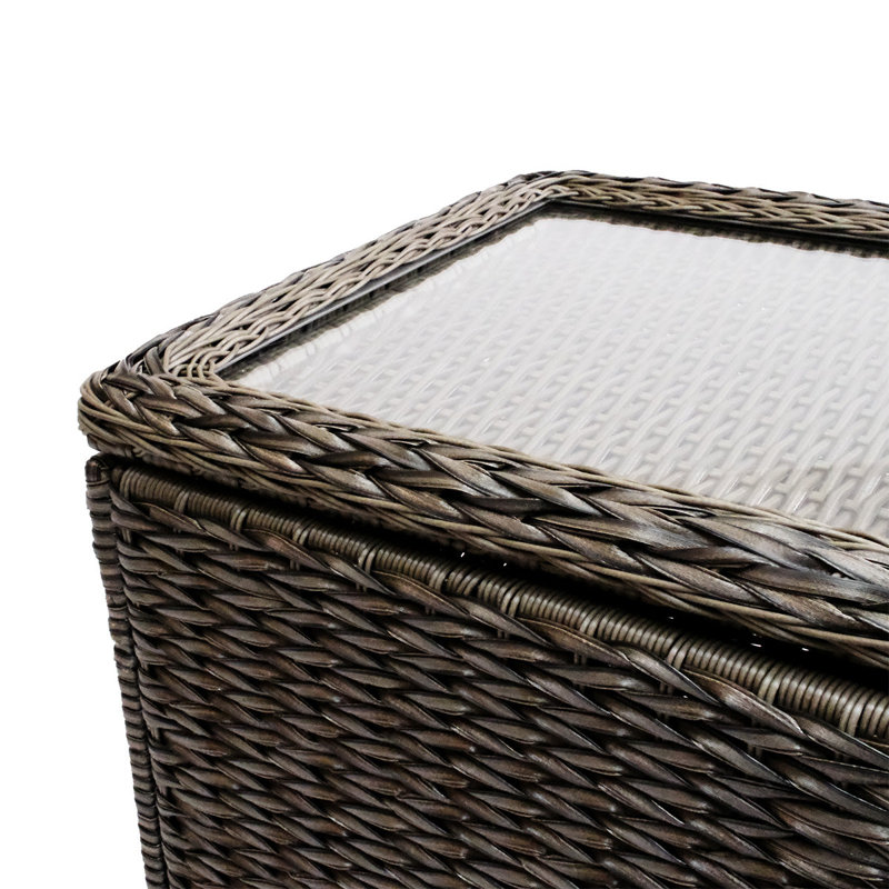 Table de bout avec rangement Alfaro Point