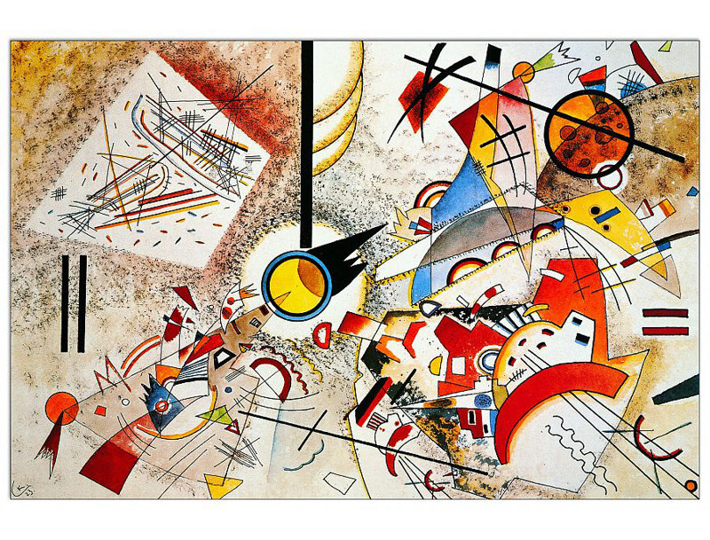 Wassily Kandinsky - Wrapped Canvas Print, 60cm H x 90cm W x 1.8cm D