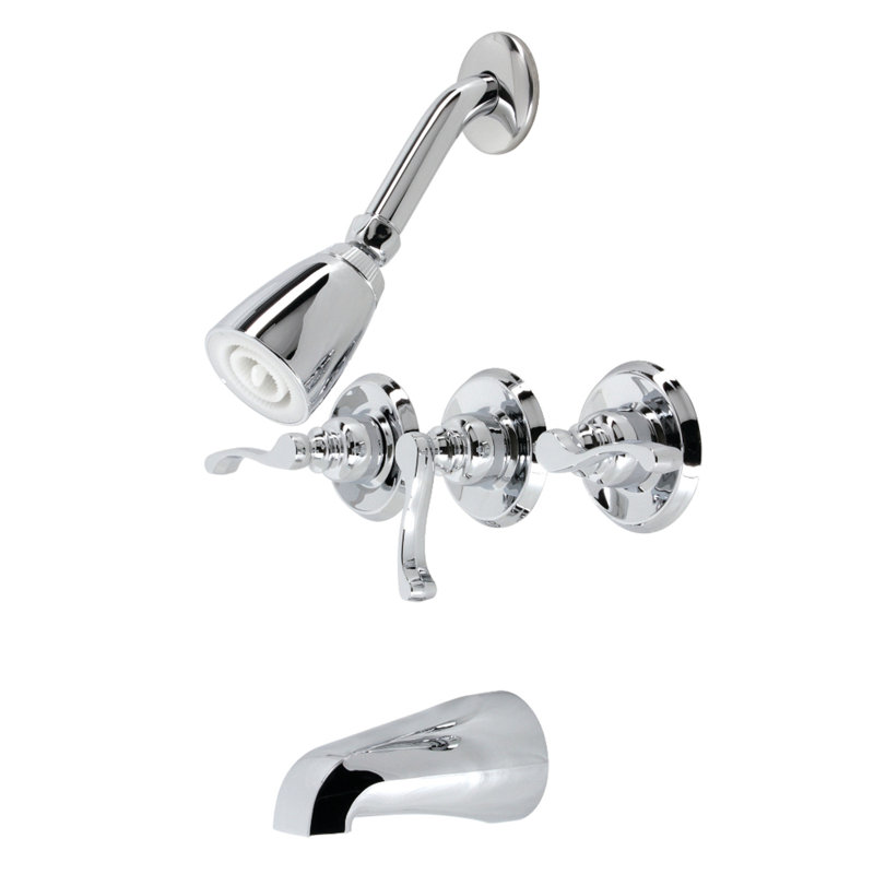 Robinet de baignoire et douche Duchess, Chrome poli