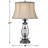 Revere Gunmetal Clear Table 27" Gunmetal with Clear Glass Table Lamp-134303967