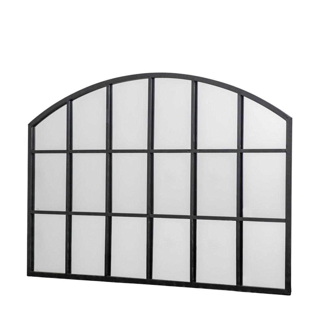 Chic Living Black Wingham Arch Mirror - Image 3