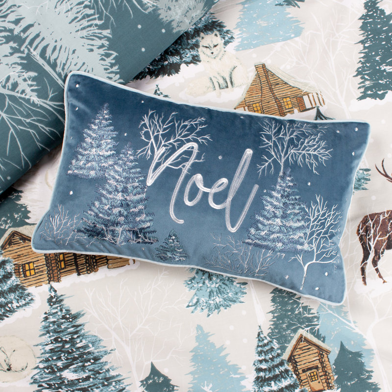 Arcticus Noel Abstract Rectangular Throw Cushion
