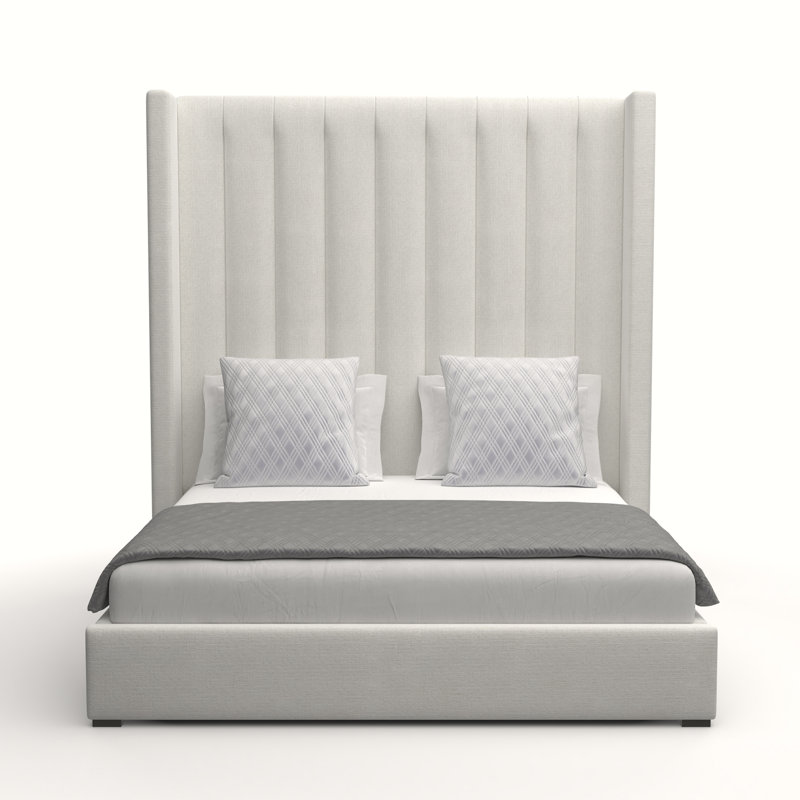 Esparto Upholstered Wingback Bed