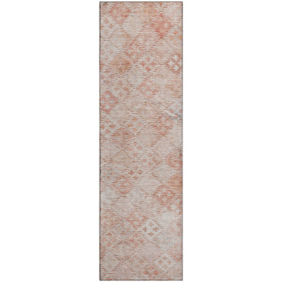 Premium Machine Washable Jamil AMF1081 Geometric Rug