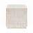 MGO Cube Side Table with Fluted Surfaces