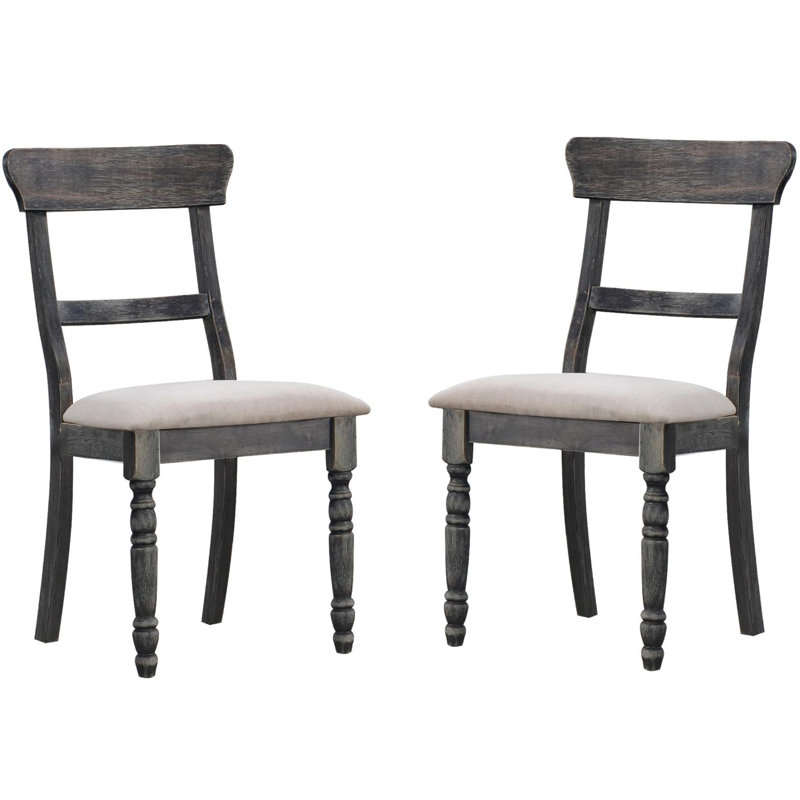 Zara 18'' H Linen Upholstered Side Chair