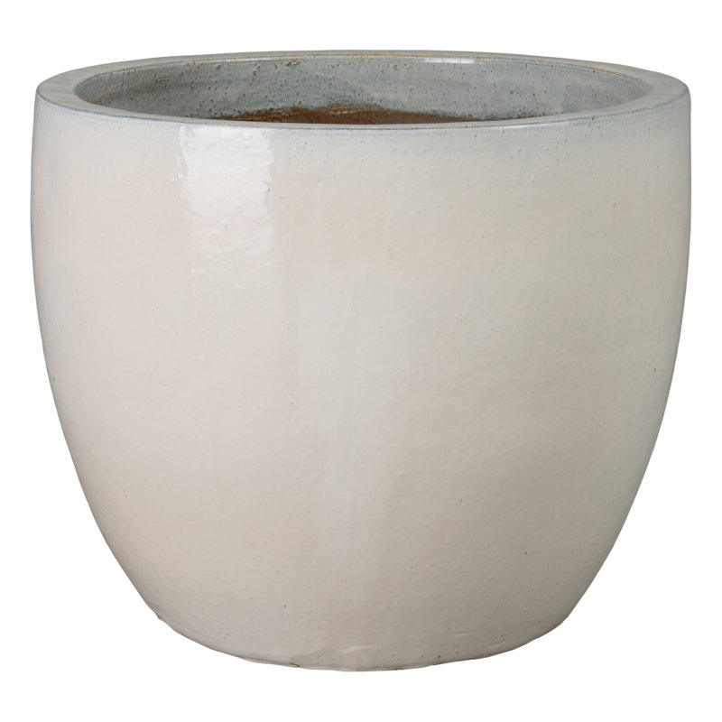 Daiceon Handmade Ceramic Planter, 24"H x 28"W x 28"D