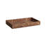DOMUS TRAY - MARBLE LOOK - MOCHA