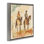 Cadre flottant Western Western Watercolor Cowboys, par Petal Prints Design