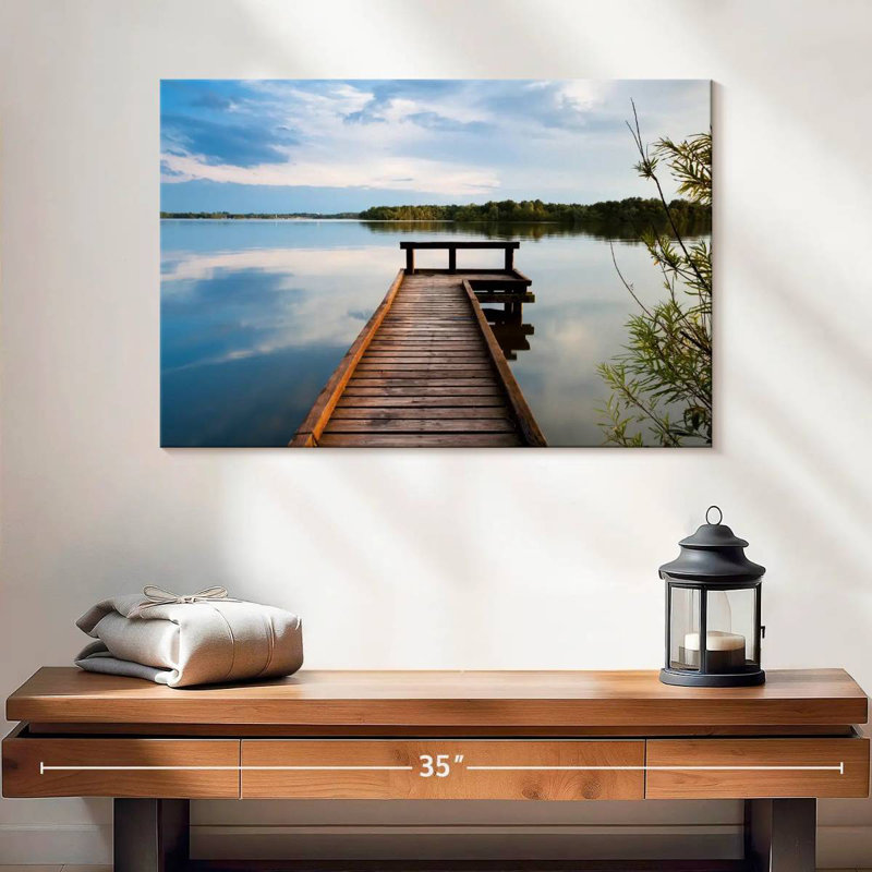Fresh water lake Aletra, H 16 po x l 24 po