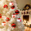 Ensemble d'ornement boule de Noël 12 pièces