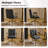 24" W Swivel Upholstered PU Office Chair-1377498492