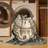 Machine Washable Palvinder Classic Oriental Rug in Beige – Gray Binding-1109161248