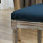 Chaises de salle à manger modernes et confortables en tissu pour des réunions élégantes