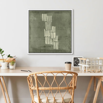 Linear Geometry " Abstract Grayscale Vertical Lines Illustrations Modern Art Relax/Calm Warm "