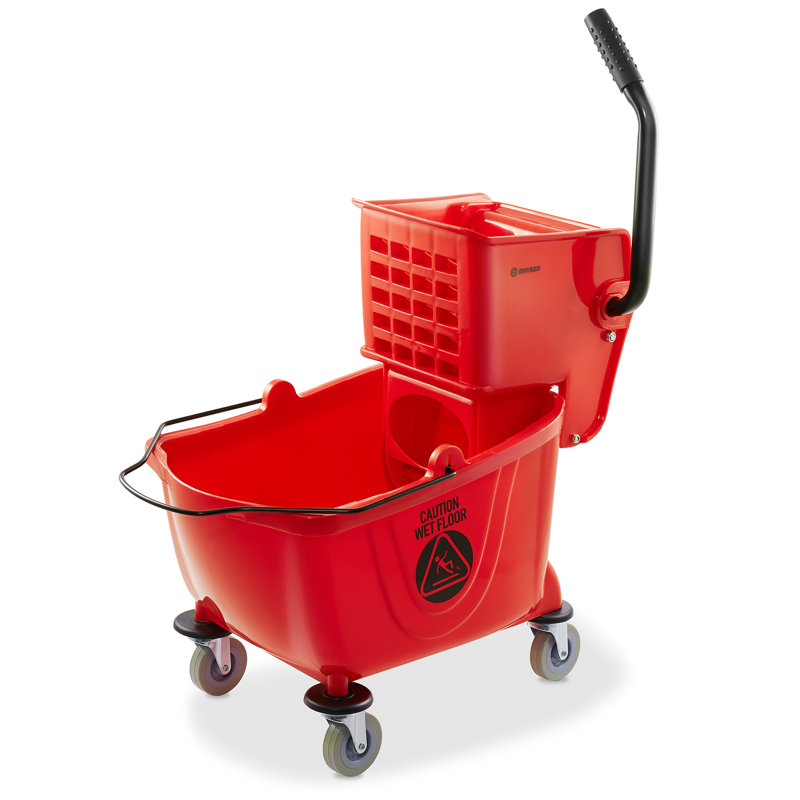 Mop Bucket, Red