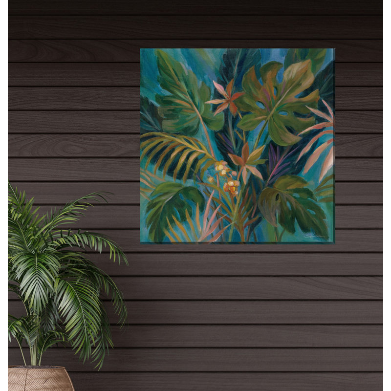 Toile murale d'extérieur Joffre Midnight Tropics