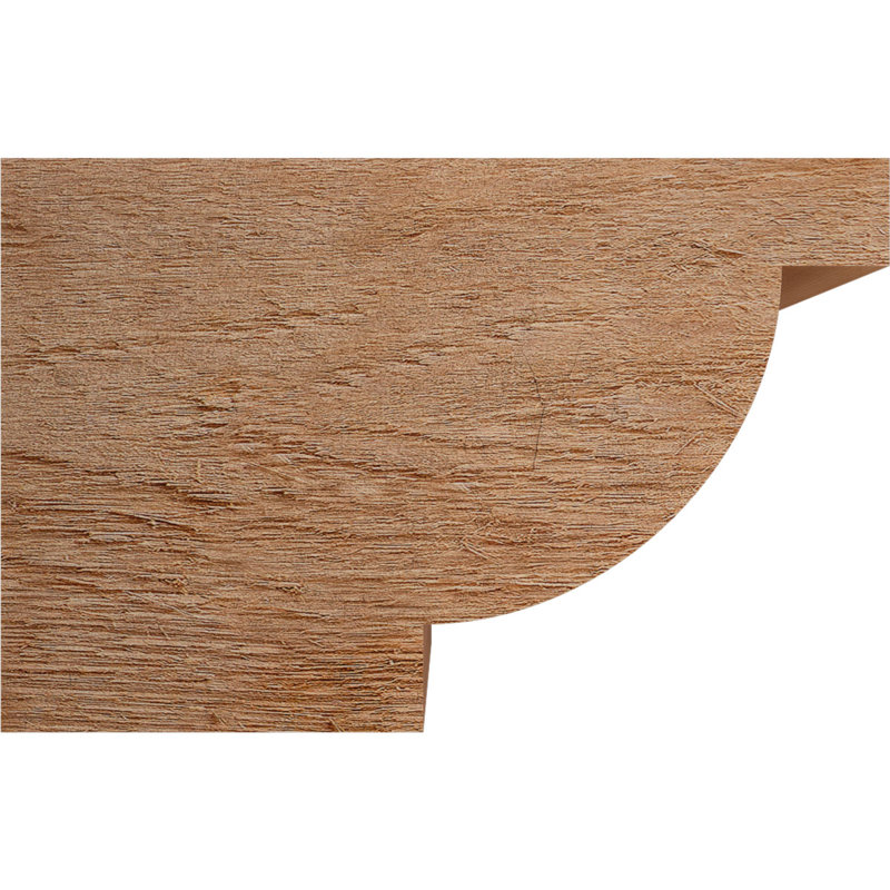 Alpine Rough Sawn Rafter Tail, Western Red Cedar, 8" H x 12" W x 4" D
