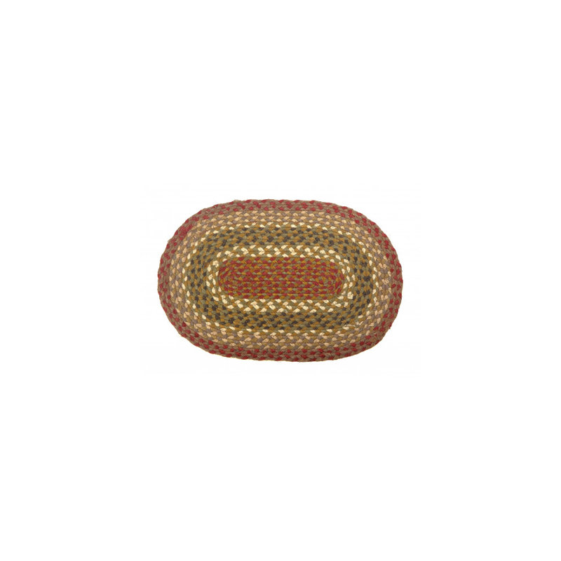 Récapitulatif en coton tressé Dinsmore, H 0,5 po x l 15 po x P 10 po, Rouge
