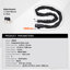Bike Chain Lock 3.94FT Heavy Duty Bike Lock Anti-Theft Bicycle Chain Lock