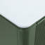 Meuble-lavabo mural simple 48 po avec lavabo flottant vert