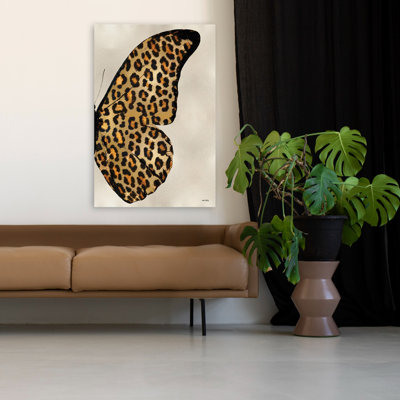 The Leopard Wing - Contemporary Butterfly Leopard Spots Butterfly Patterns Art