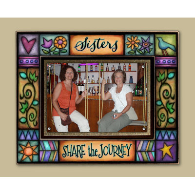 Temperley Orange Matte Picture Frame