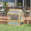 Lit de jardin surélevé avec serre en polycarbonate Outsunny
