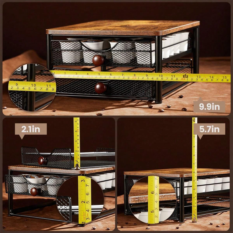 COOSEON Coffee Pod Storage