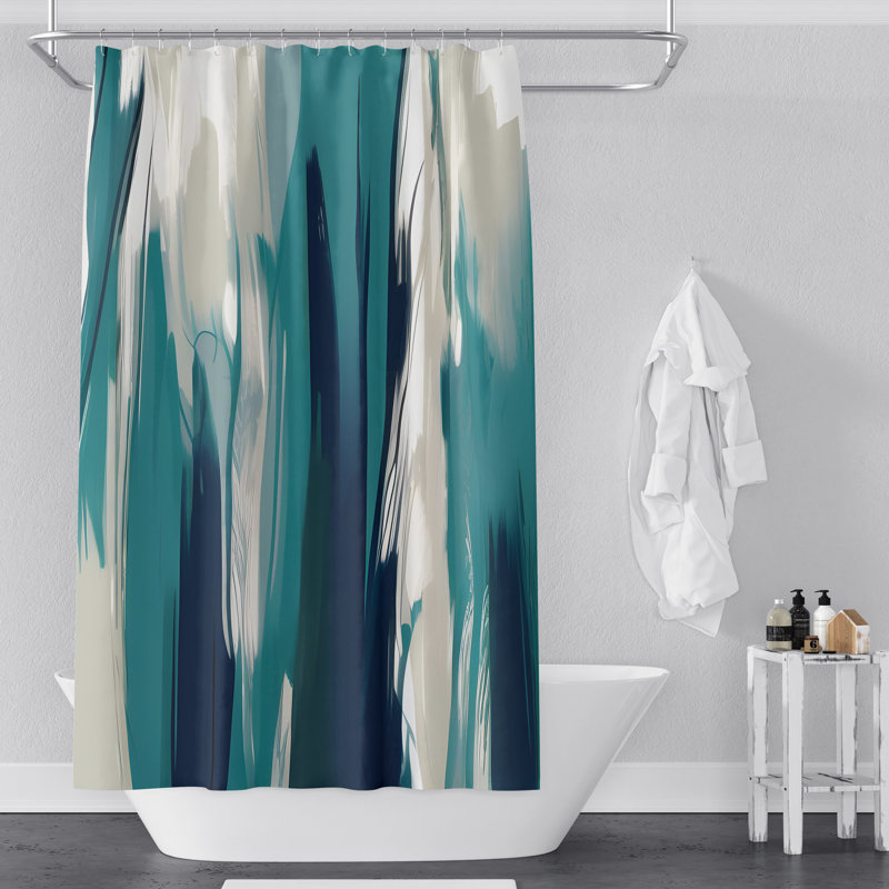 Rideau de douche Courtnee, H 93 po x l 70 po