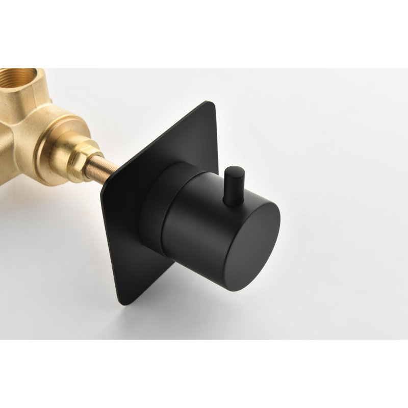Adjustable Shower Volume Control Valve - 3/4" Brass With Performance For High Flow And Adjustment