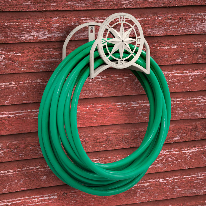 Liberty Garden Steel Wall Mounted Hose Holder & Reviews | Wayfair