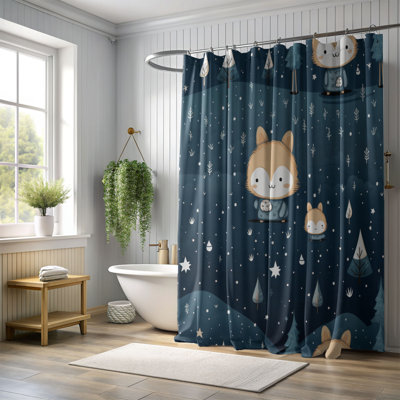 Christmas Twilight - Premium Shower Curtain